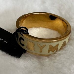 Gold and Cream Ring by Marc Jacobs